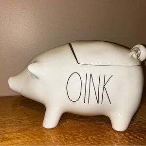 Rae Dunn Pig Canister